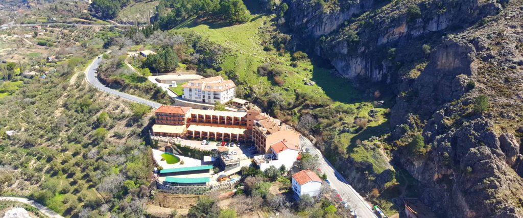 Vista Castillo de La Iruela - Alojamientos Nohal en Sierra de Cazorla